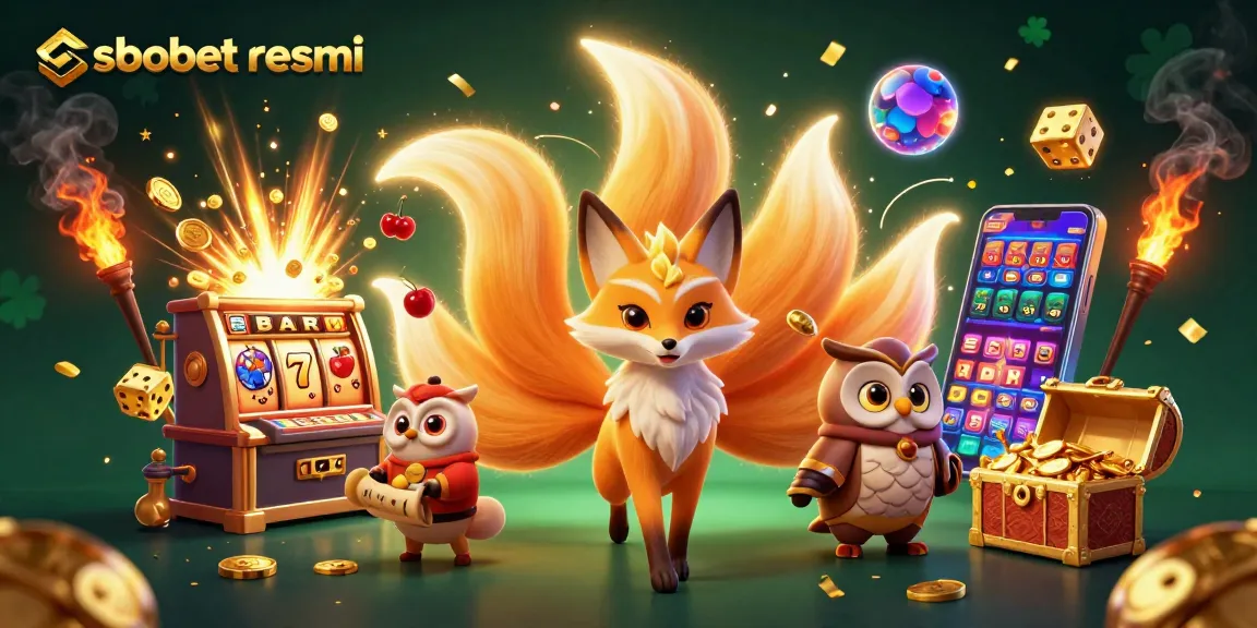 Experience thrilling moments with sbobet resmi at an exciting online casino featuring vibrant characters and jackpots.